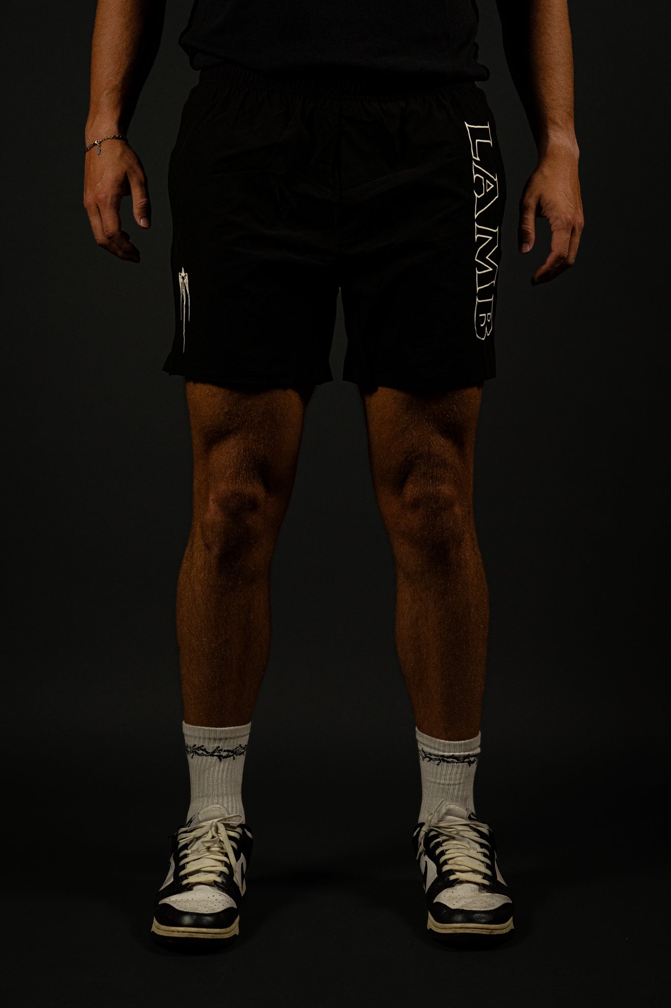 Lamb "Active" Shorts in Black