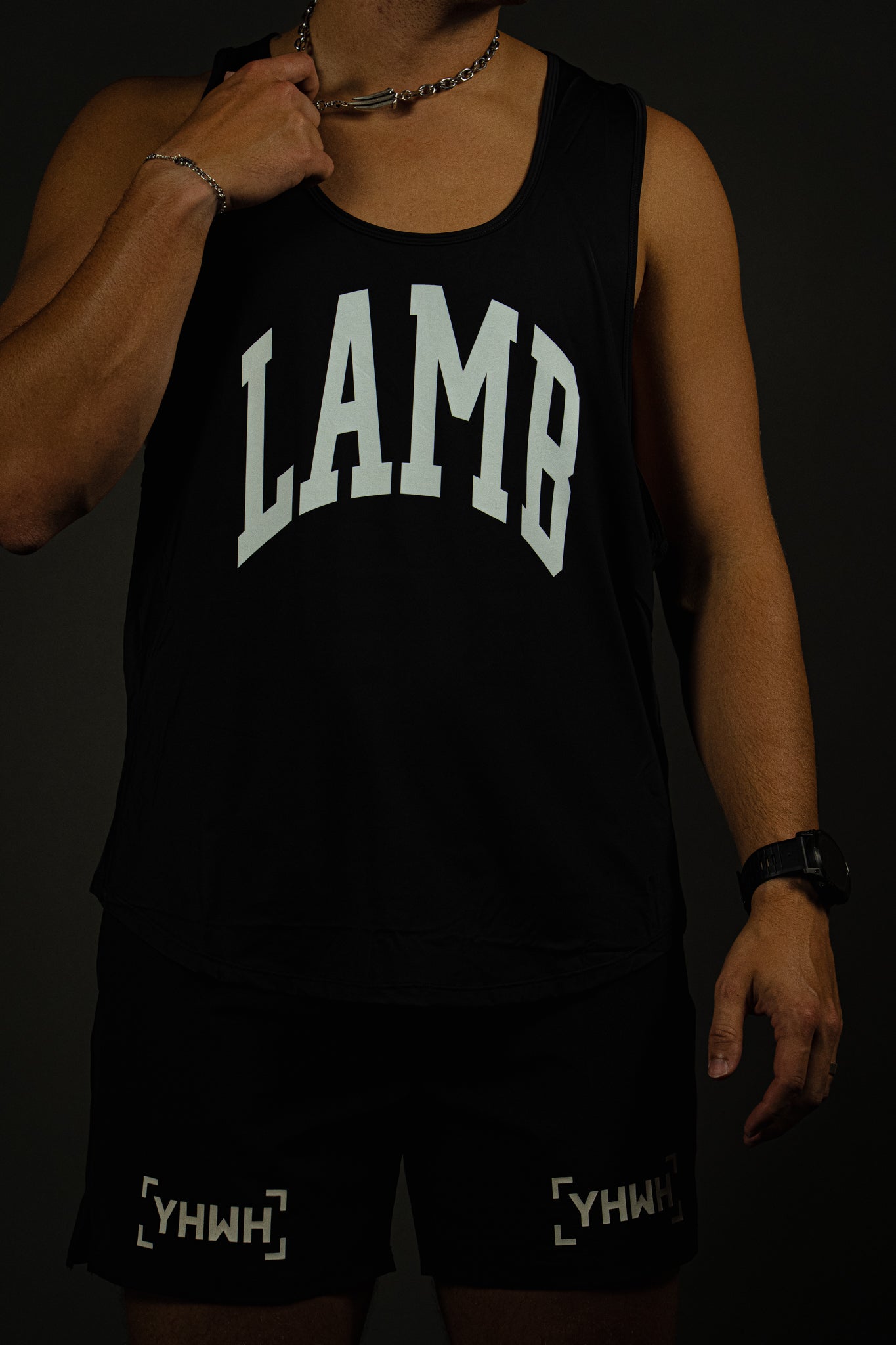 Lamb "Active" Tank in Black