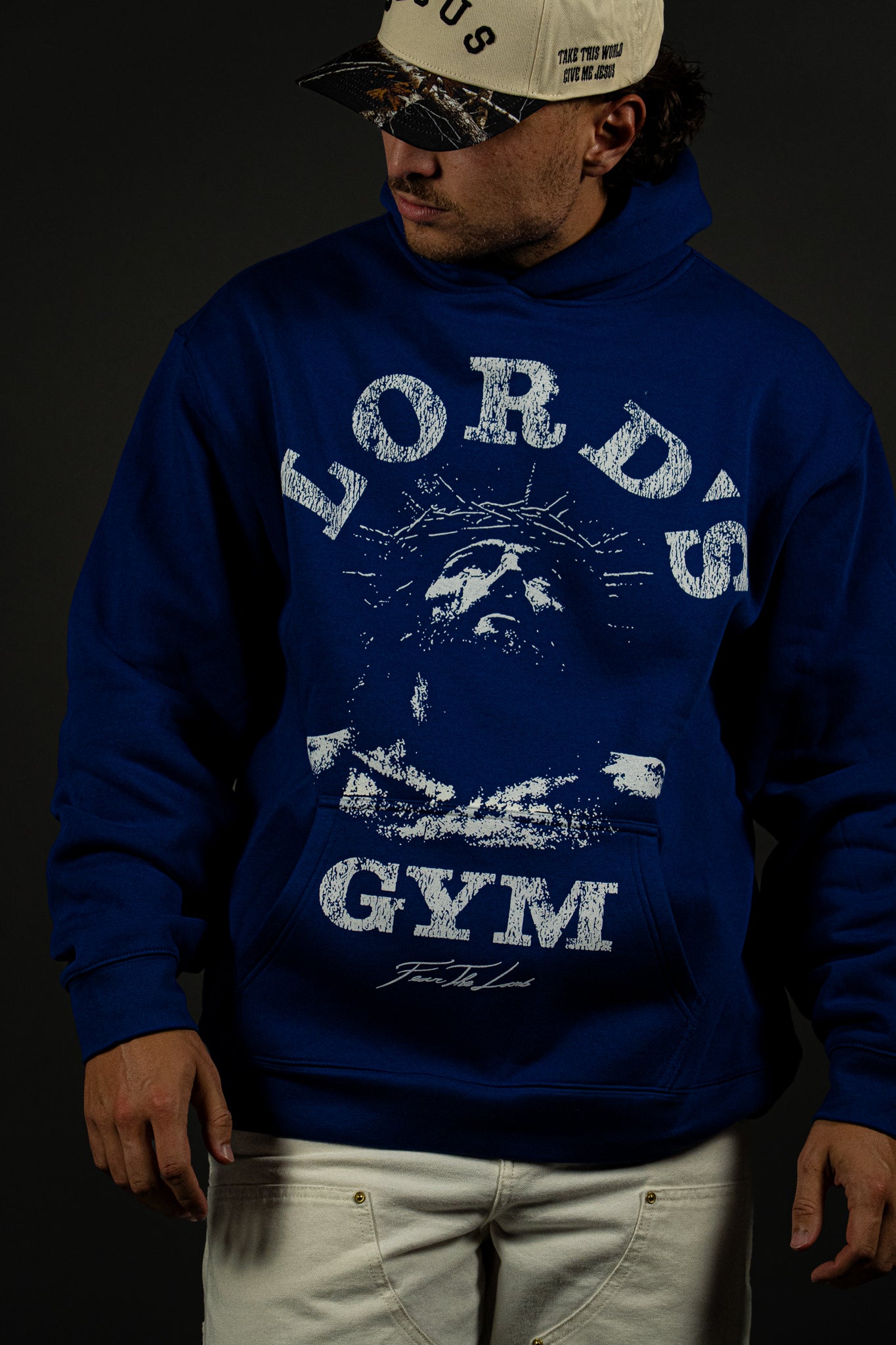 Lord's Gym "Premium" Hoodie in Cobalt Blue