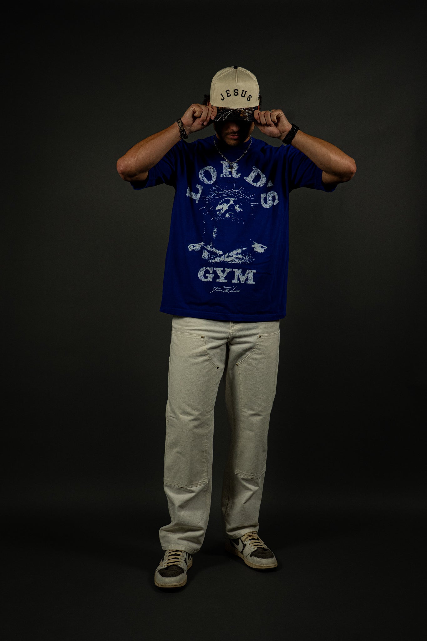 Lord's Gym "Premium" Tee in Cobalt Blue