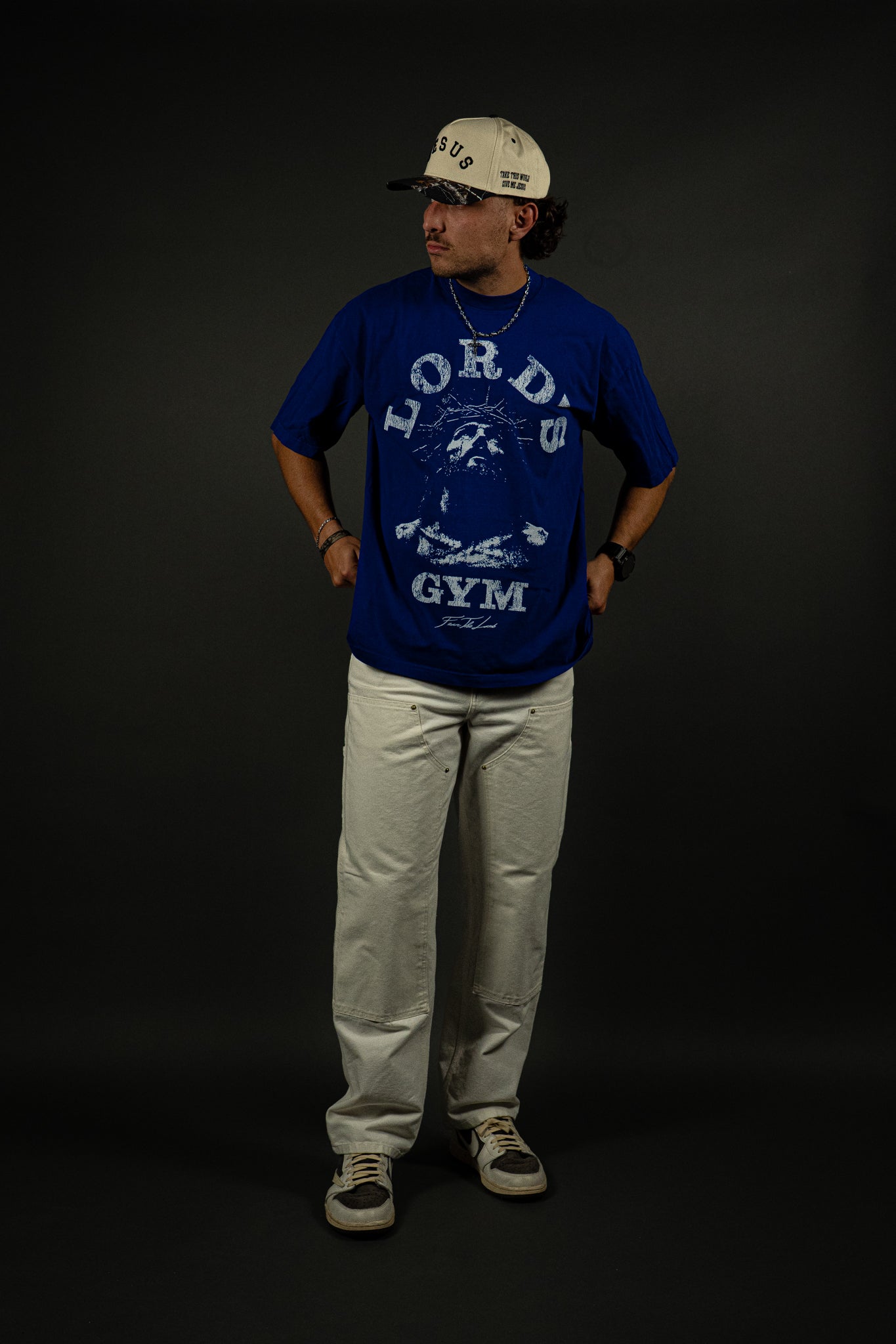 Lord's Gym "Premium" Tee in Cobalt Blue