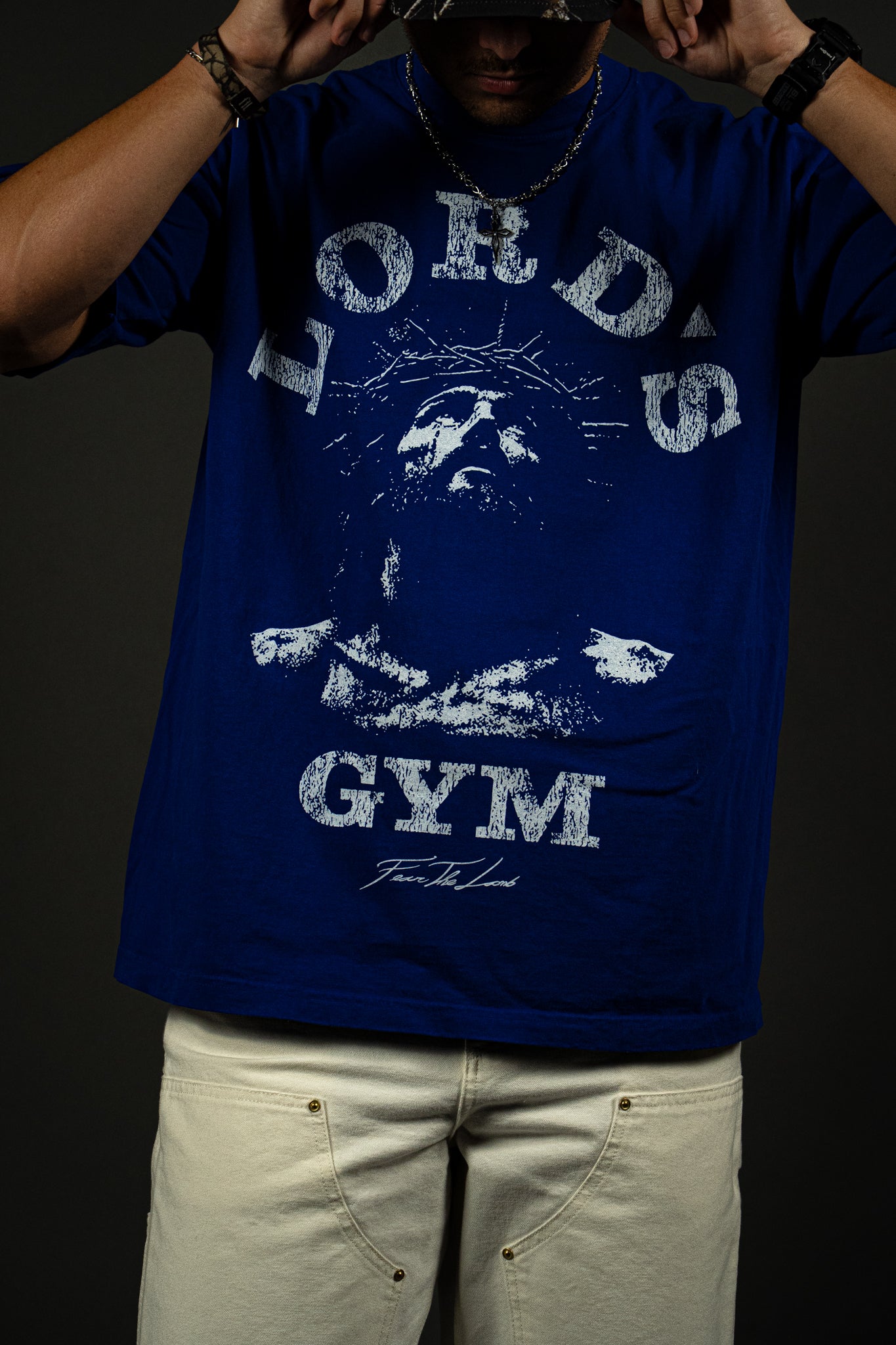 Lord's Gym "Premium" Tee in Cobalt Blue
