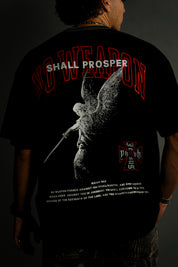 No Weapon x Olympia "Faded" Tee in Black