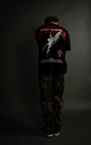 No Weapon x Olympia "Faded" Tee in Black