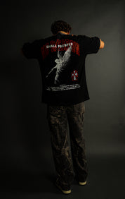 No Weapon x Olympia "Faded" Tee in Black
