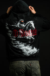 O Death "Faded" Hoodie in Black