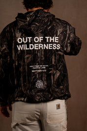 Out of the Wilderness "PREMIUM" Hoodie in Grey Cross Wood