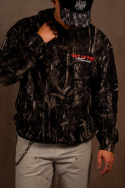 Out of the Wilderness "PREMIUM" Hoodie in Grey Cross Wood