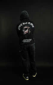 Overcame "Faded" Hoodie in Black