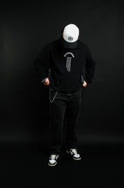 Overcame "Faded" Hoodie in Black