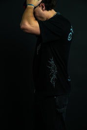 Overcame"Faded" Tee in Black