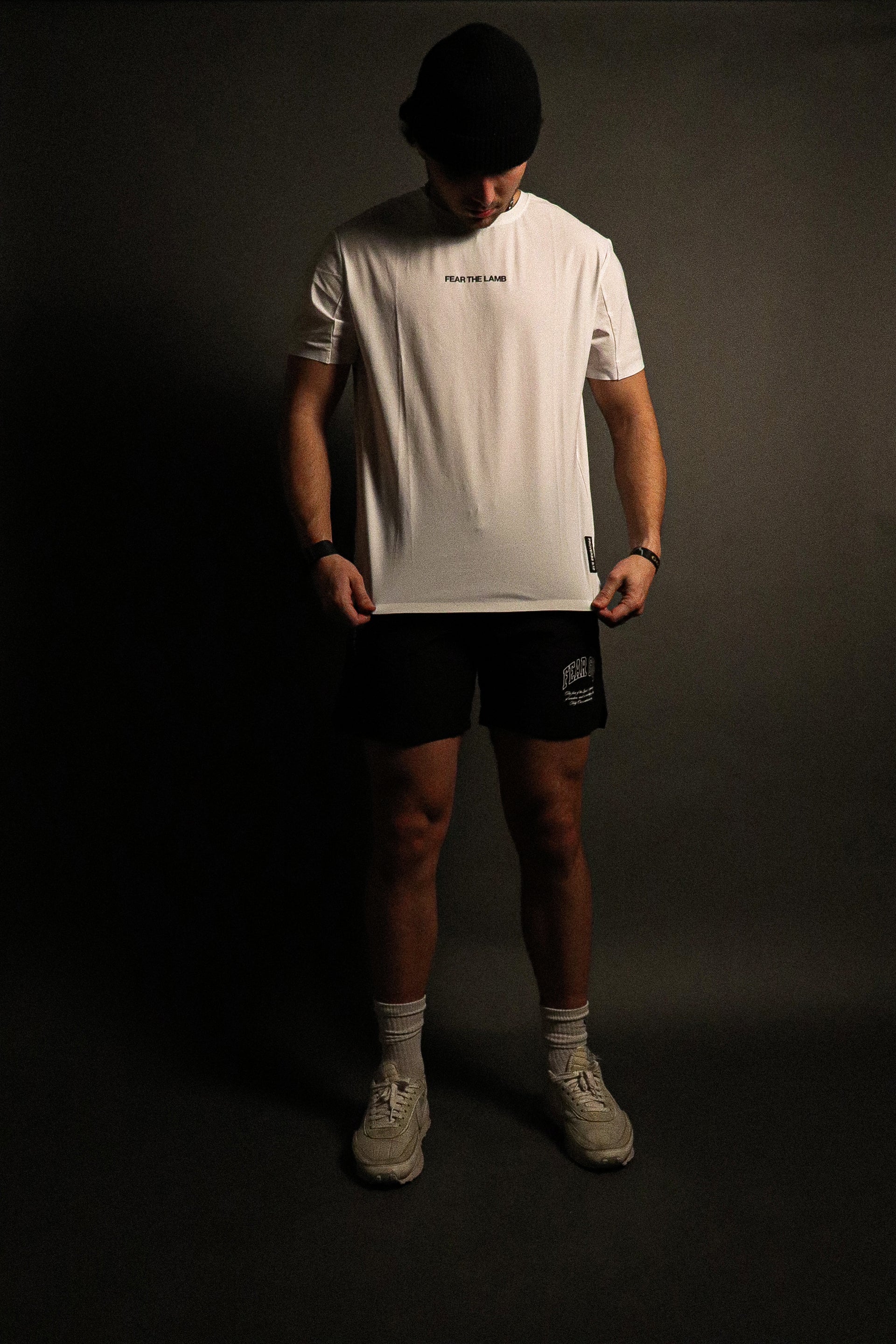 Fear the Lamb "Performance" Tee in White