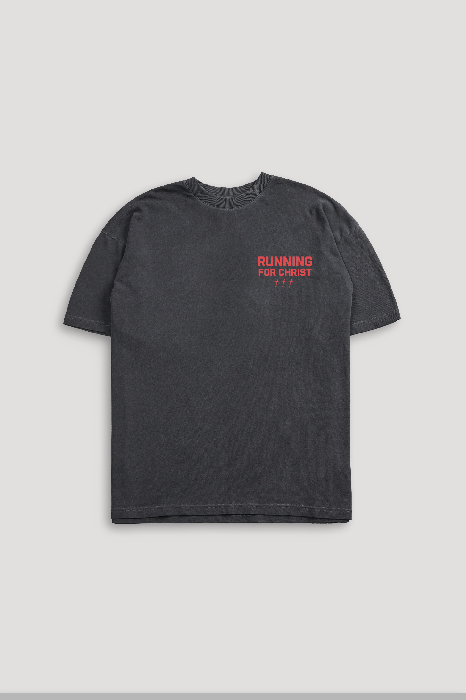 Go "Faded" Tee in Grey