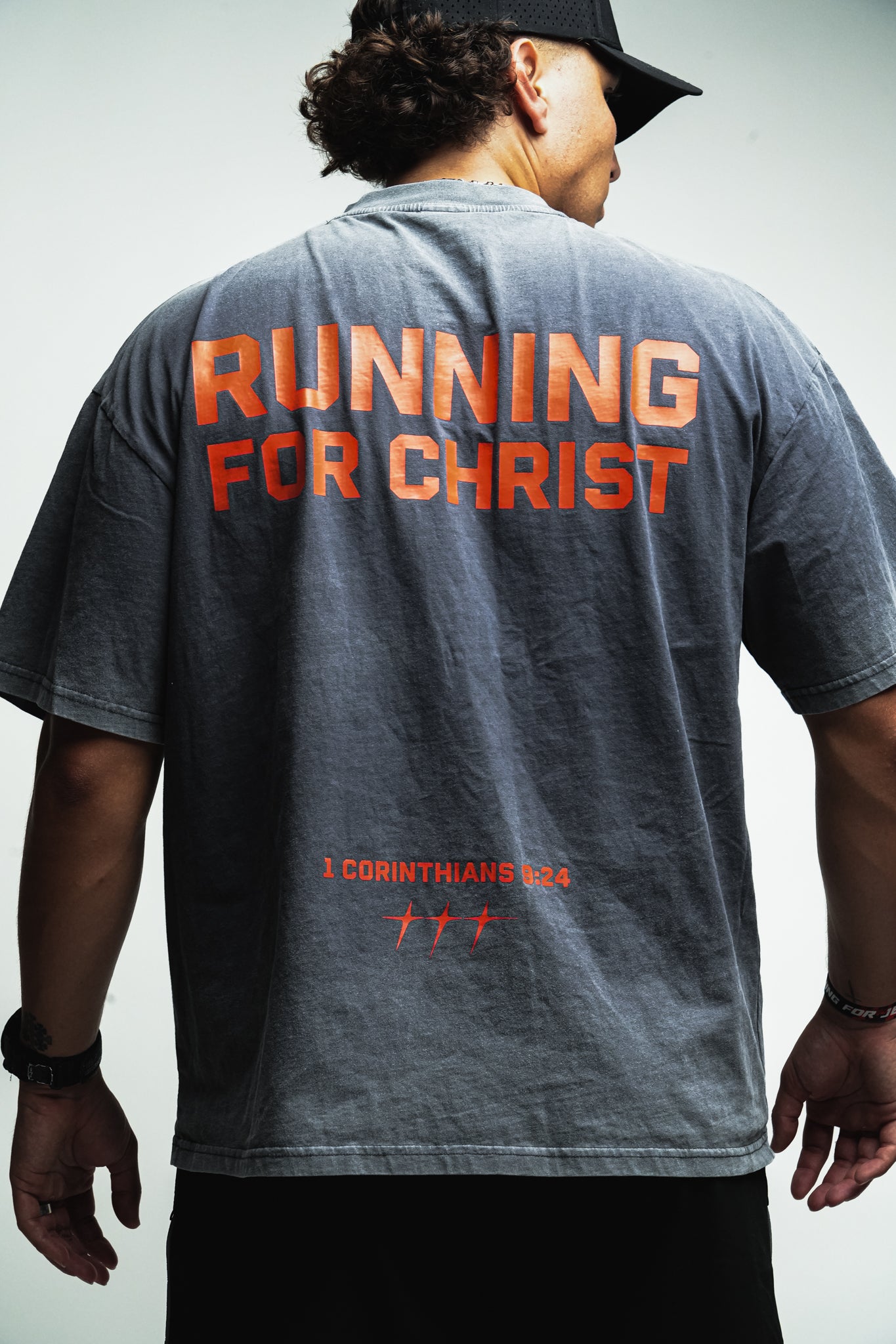 Go "Faded" Tee in Grey