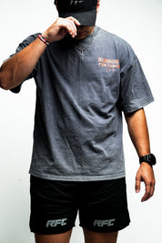 Go "Faded" Tee in Grey