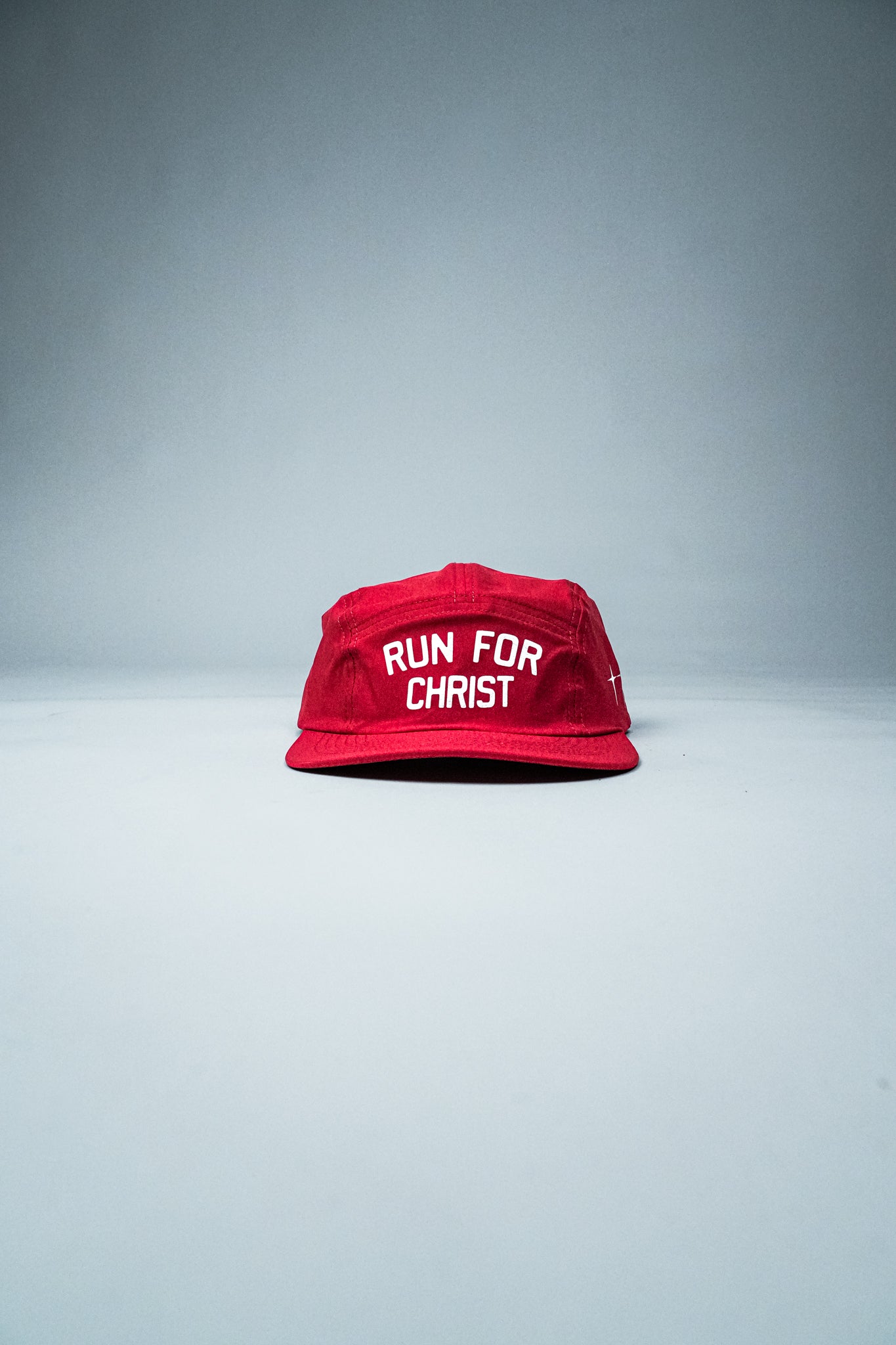 Run For Christ "Endurance" Cap in Red