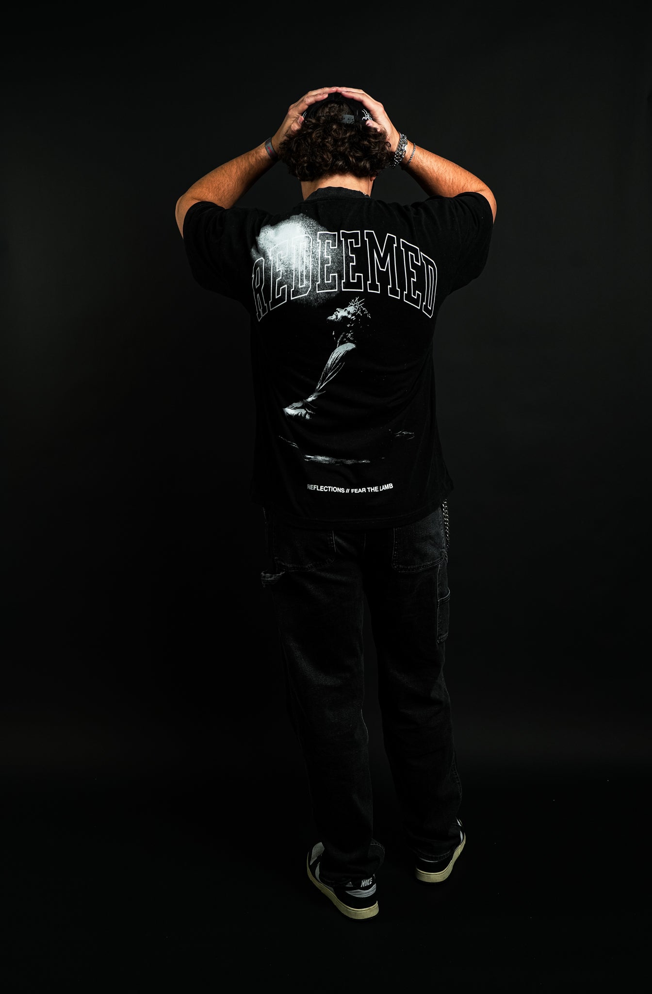 Redeemed "Faded" Tee in Black