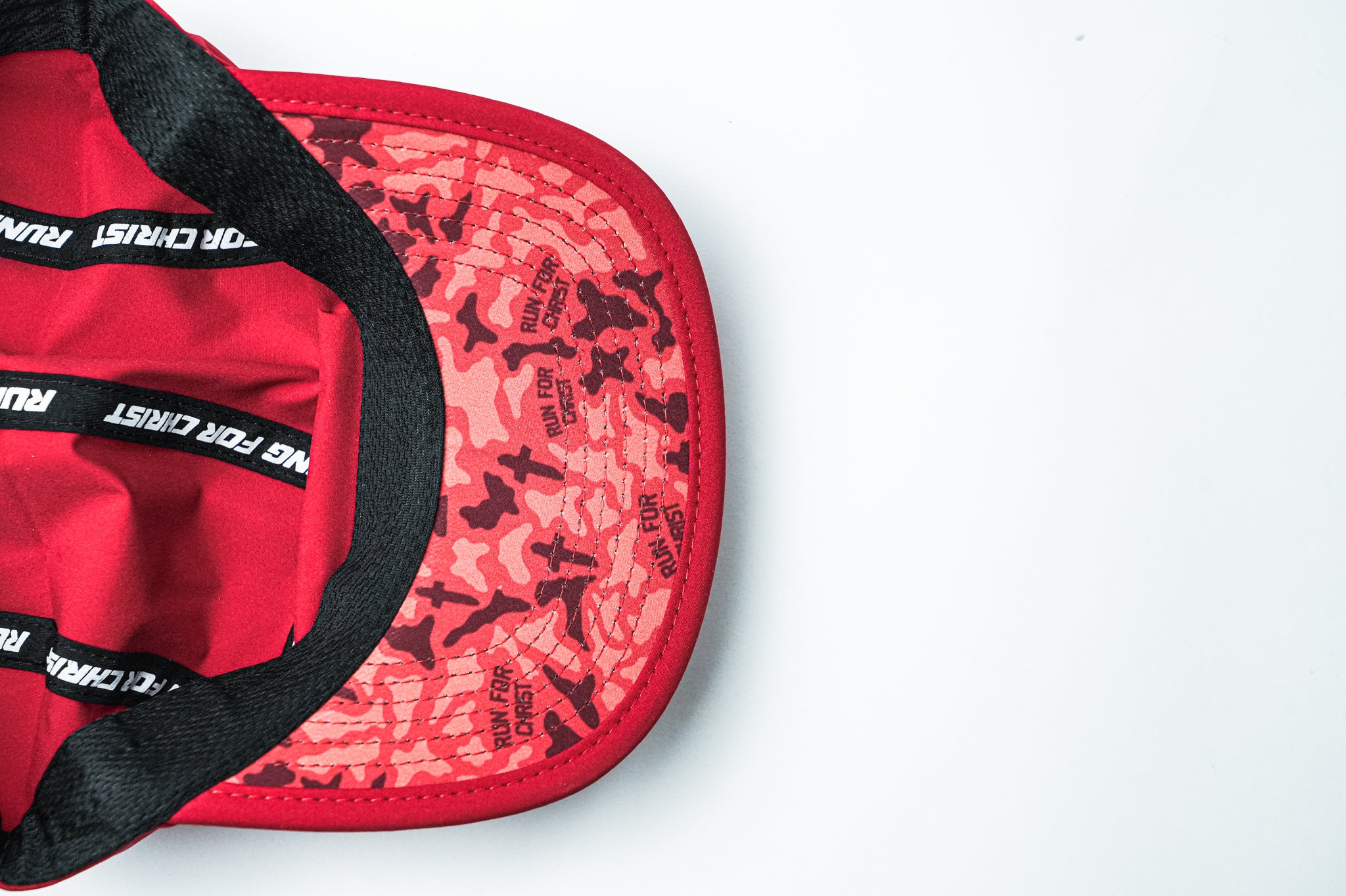 Run For Christ "Endurance" Cap in Red