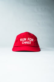 Run For Christ "Endurance" Cap in Red