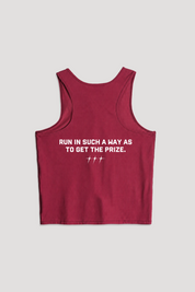 Run to Win "Mesh" Tank in Red