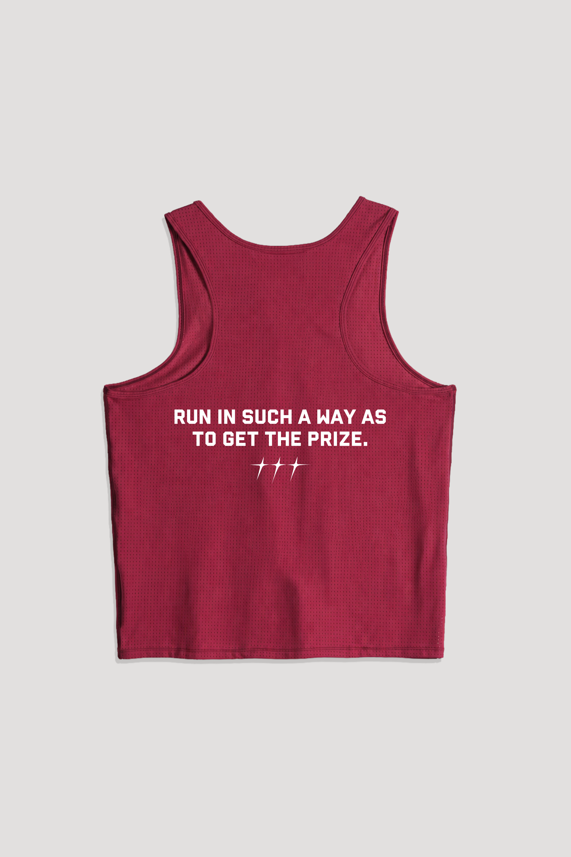 Run to Win "Mesh" Tank in Red