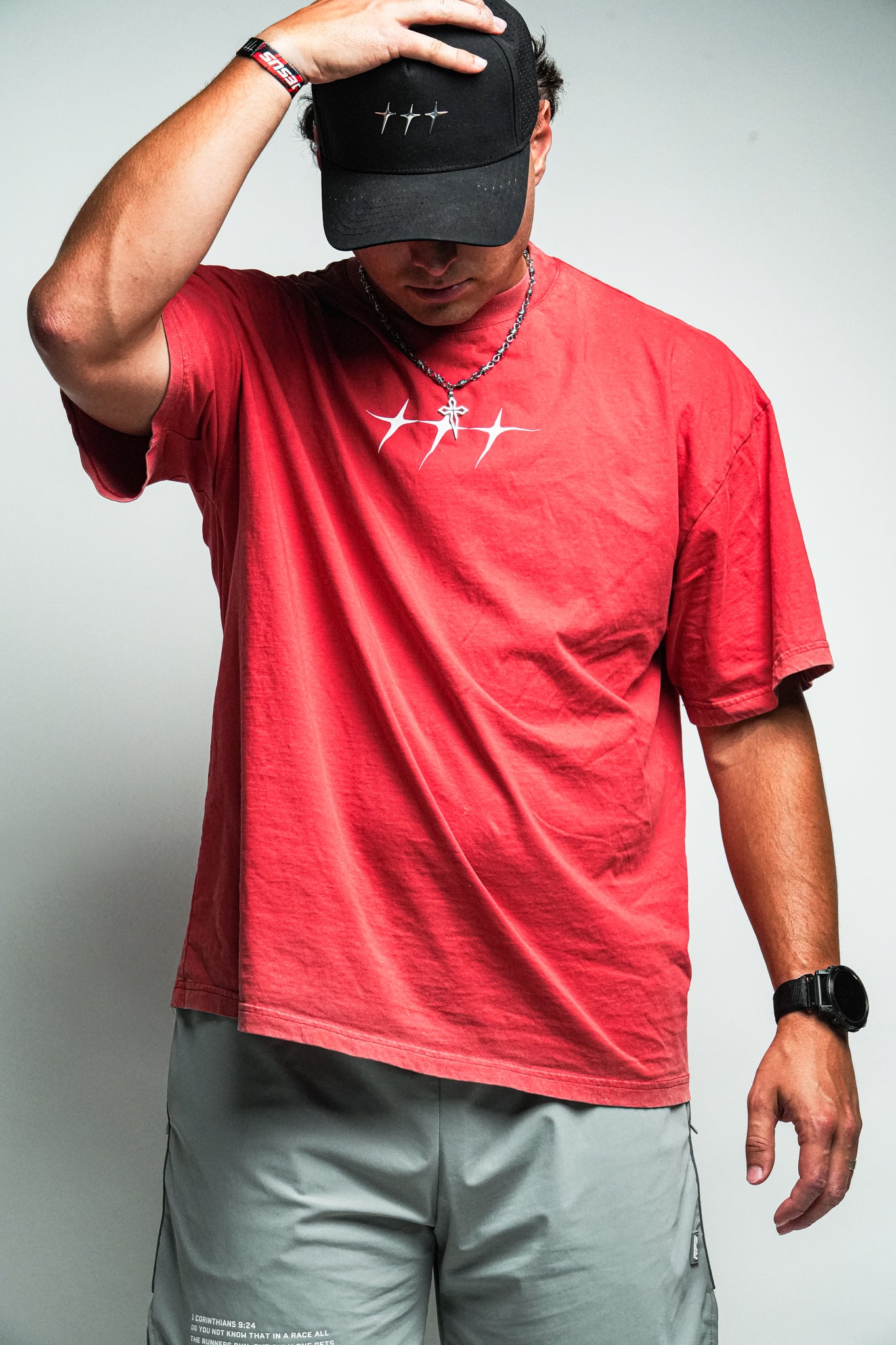 The Calling "Faded" Tee in Red