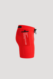 Running For Christ "Race" Half Tights in Red