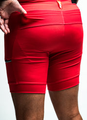 Running For Christ "Race" Half Tights in Red