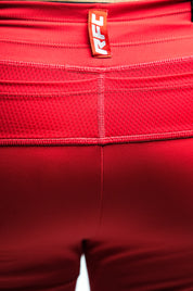 Running For Christ "Race" Half Tights in Red