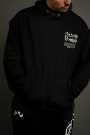 Resurrection "Faded" Hoodie in Black