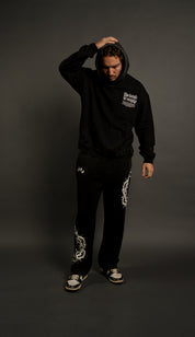 Resurrection "Faded" Hoodie in Black