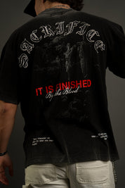 Sacrifice "Faded" Tee in Black