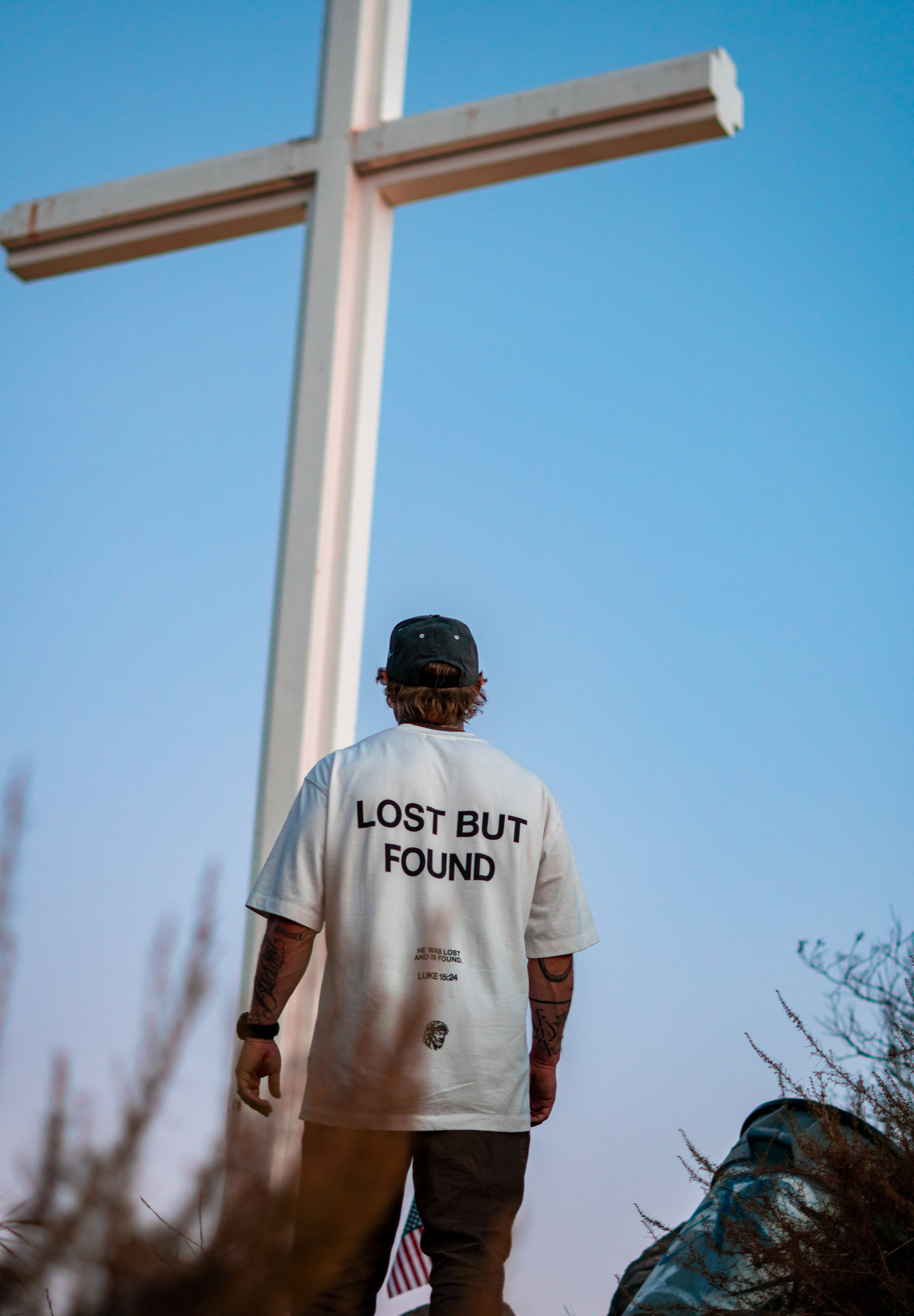 Lost But Found "PREMIUM" Tee in White