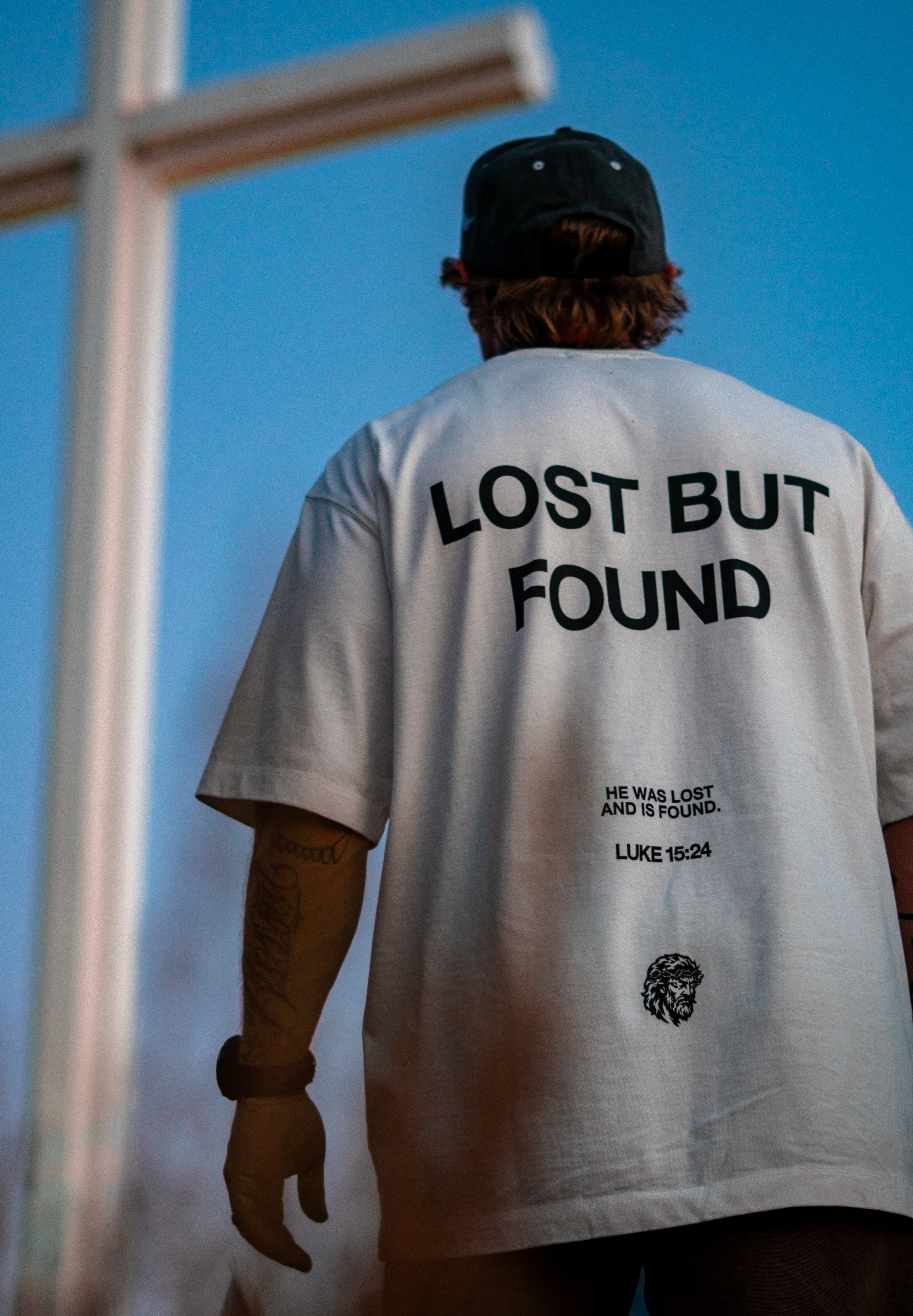 Lost But Found "PREMIUM" Tee in White
