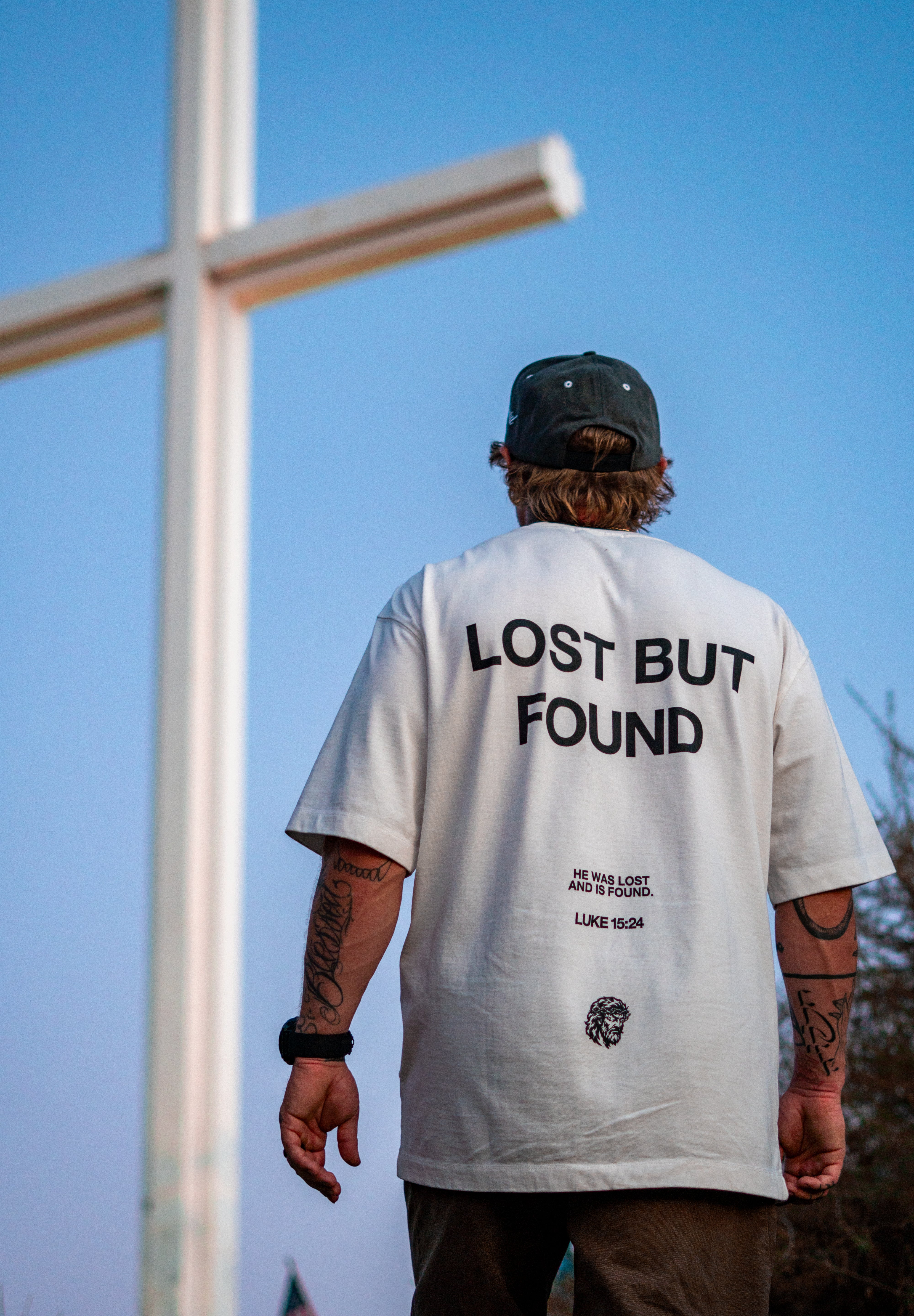 Lost But Found "PREMIUM" Tee in White