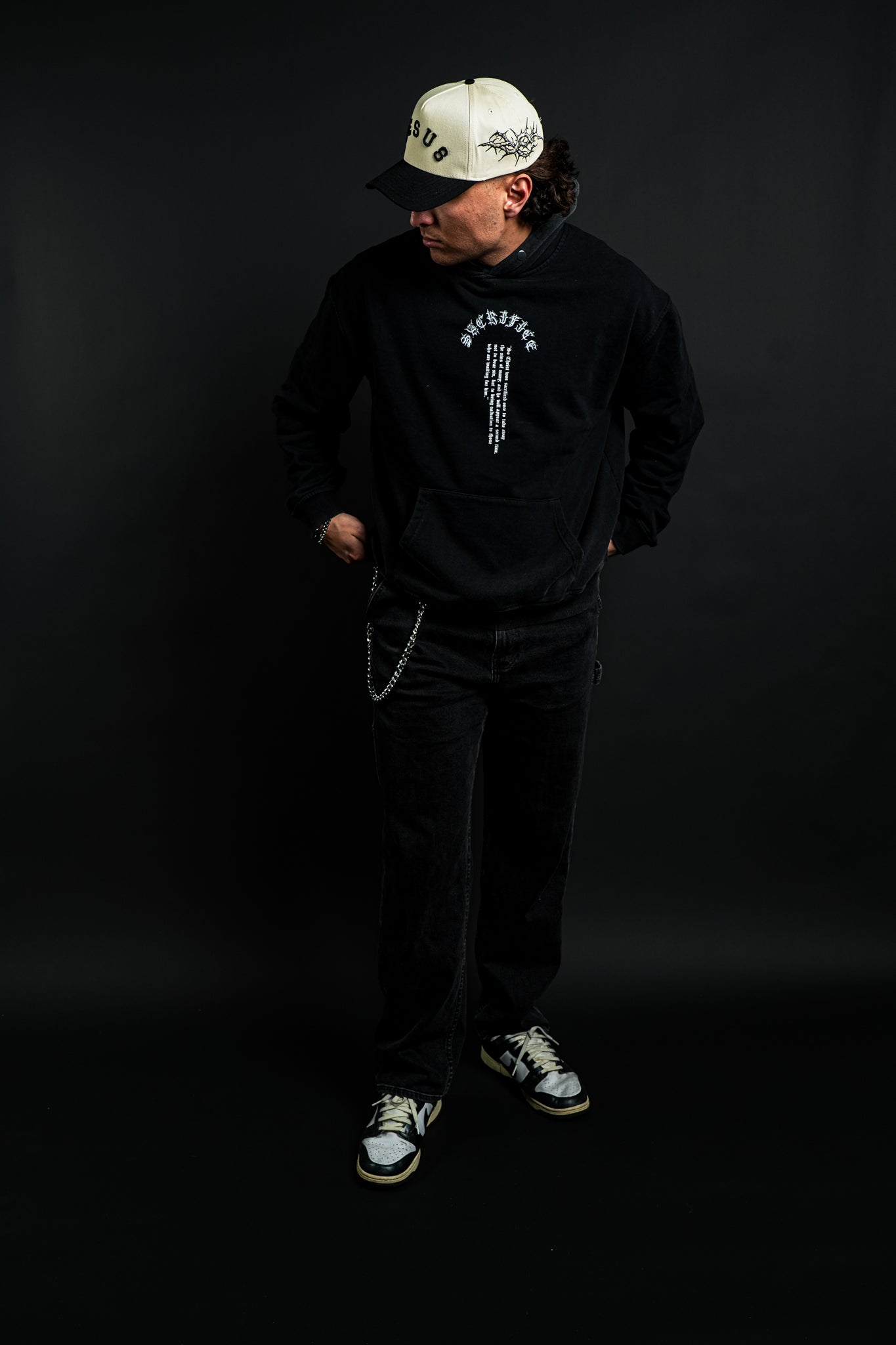 ARNOLD 2026 Sacrifice "Faded" Hoodie in Black