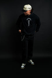 ARNOLD 2026 Sacrifice "Faded" Hoodie in Black