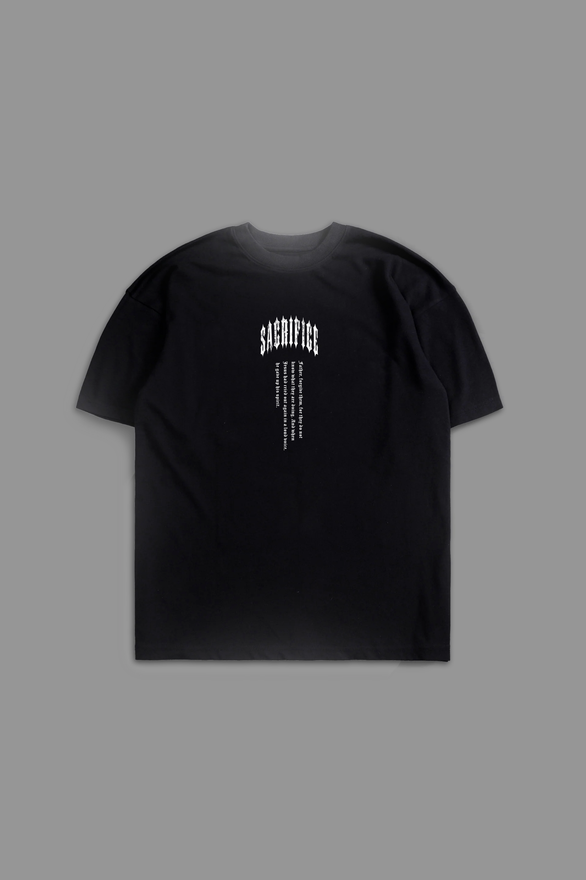Sacrifice "Faded" Tee in Black