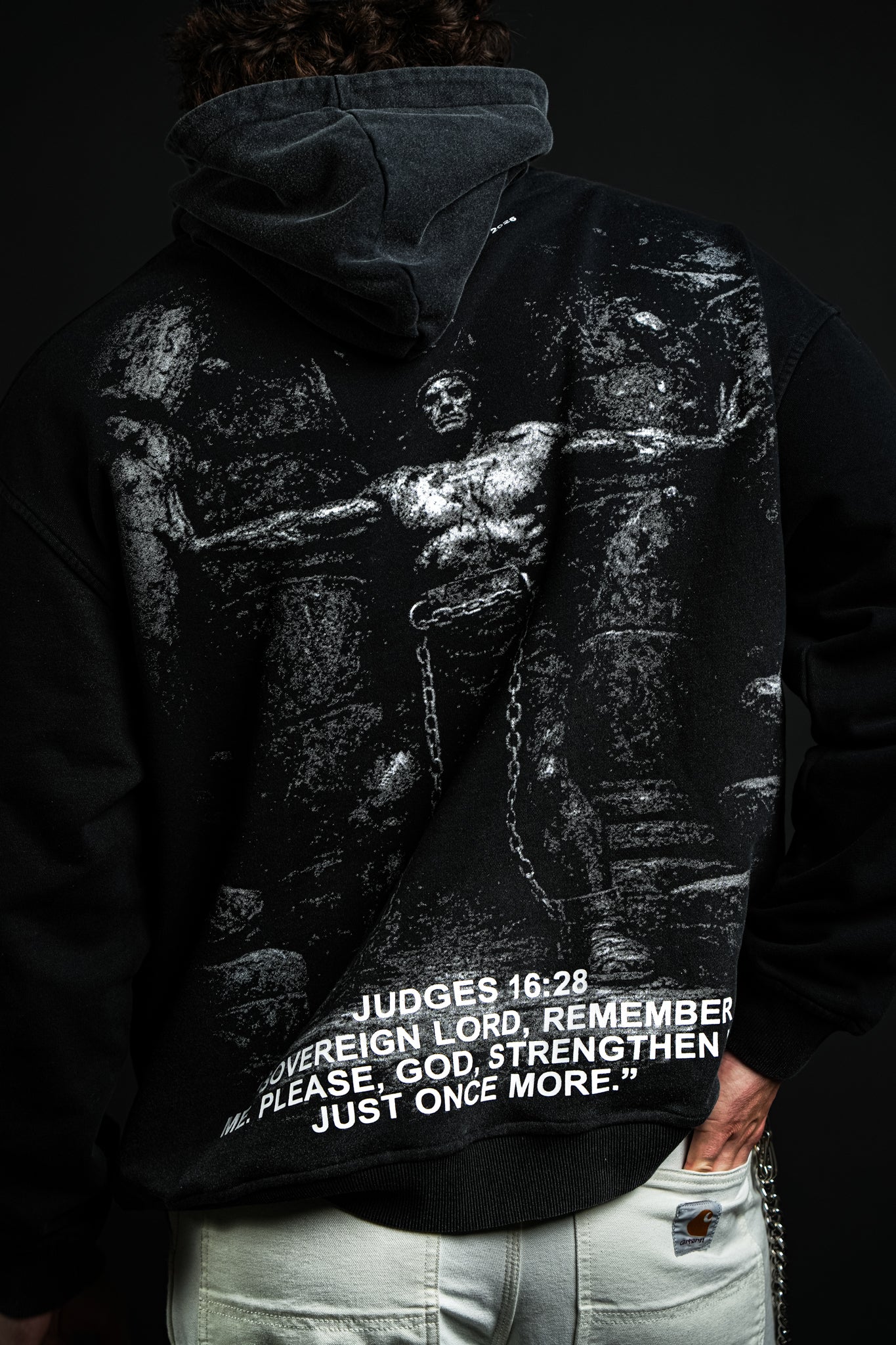 ARNOLD 2026 Samson "Faded" Hoodie in Black