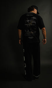 Samson x Olympia "Faded" Tee in Black