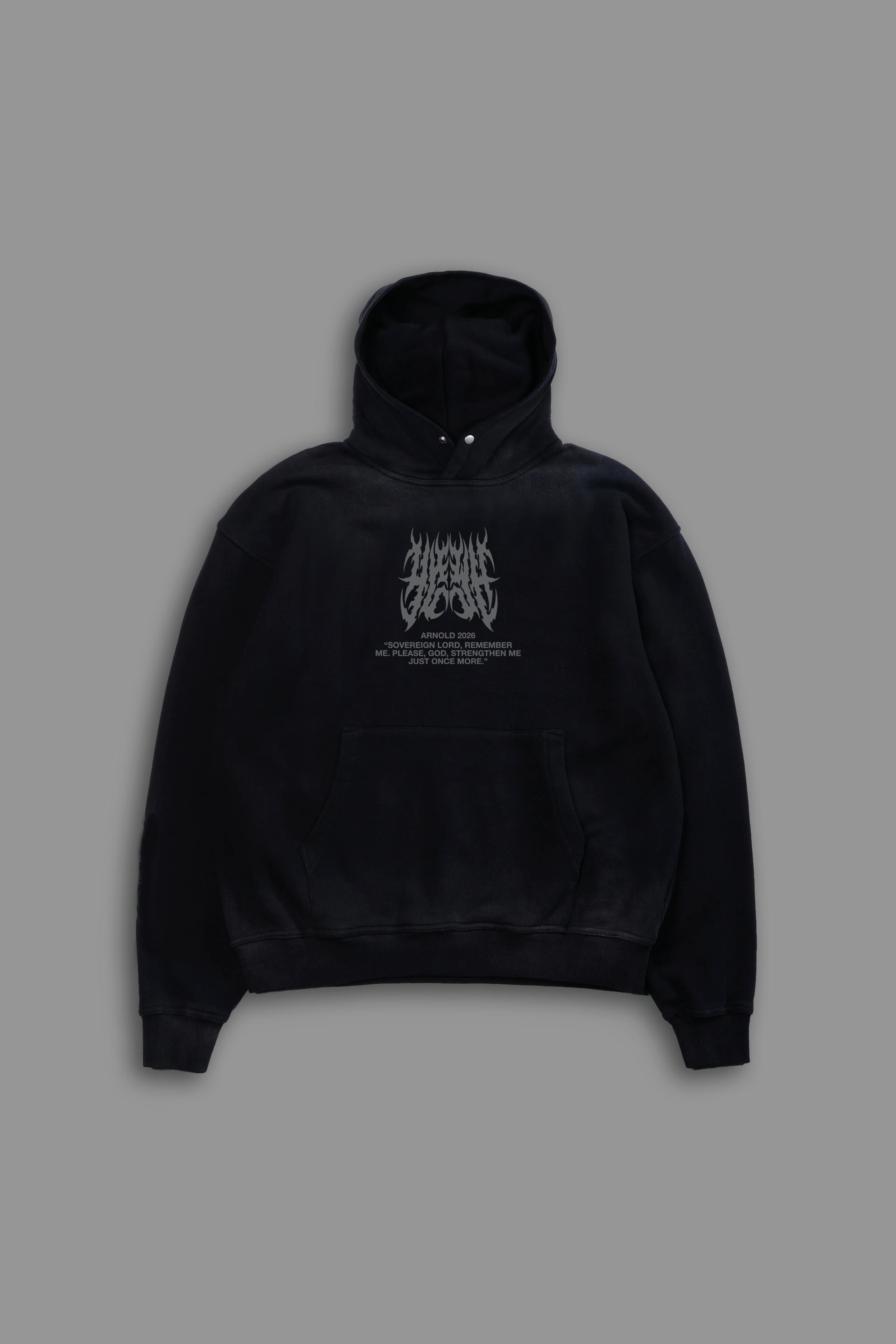 ARNOLD 2026 Samson "Faded" Hoodie in Black