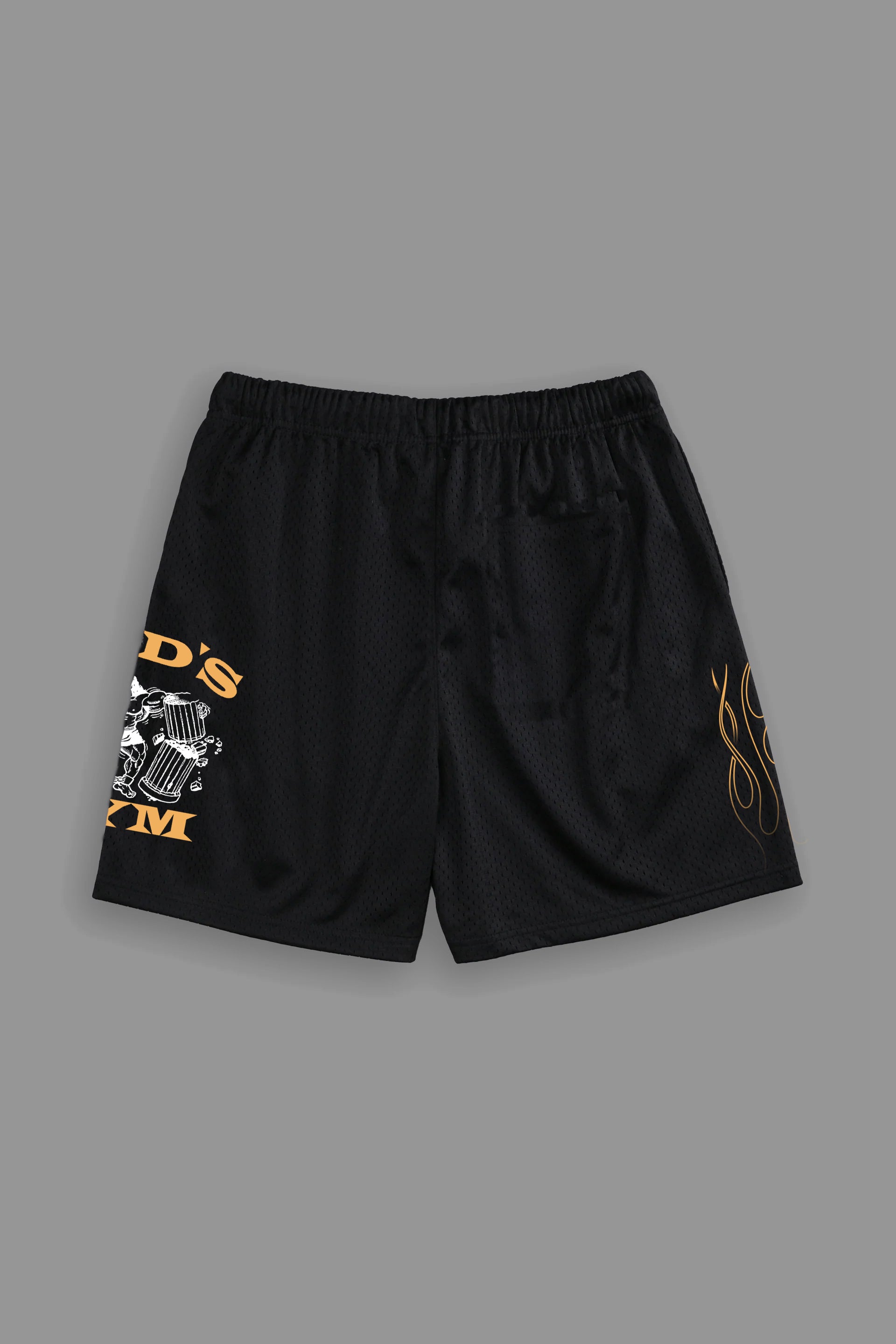 SAMSON MESH SHORTS IN BLACK