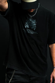 Samson "Faded" Tee in Black