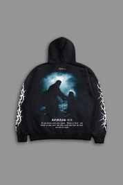 Death to Life "Faded" Hoodie in Black