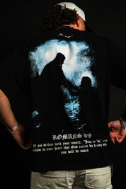 Death to Life "Faded" Tee in Black