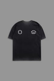 Death to Life "Faded" Tee in Black