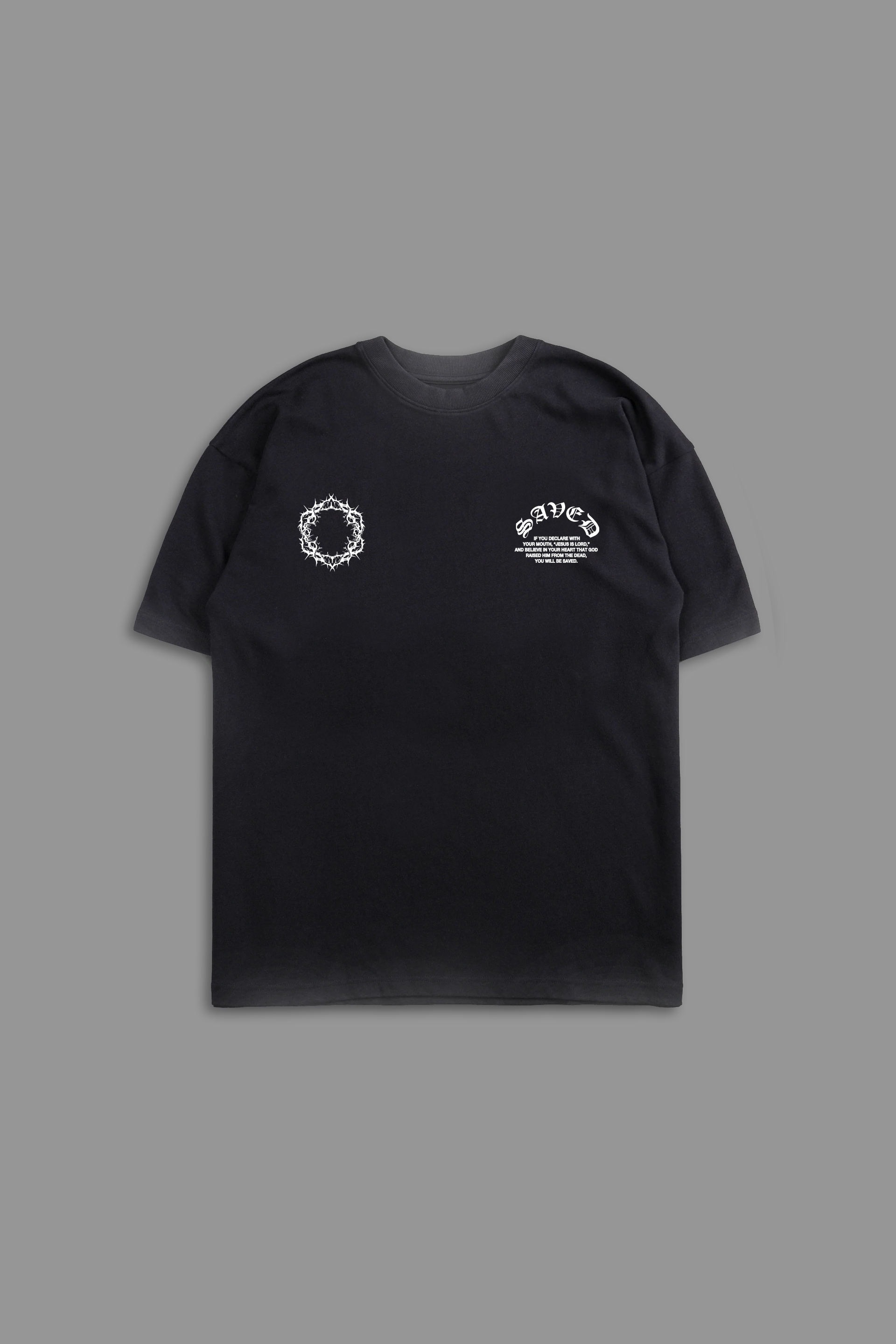 Death to Life "Faded" Tee in Black