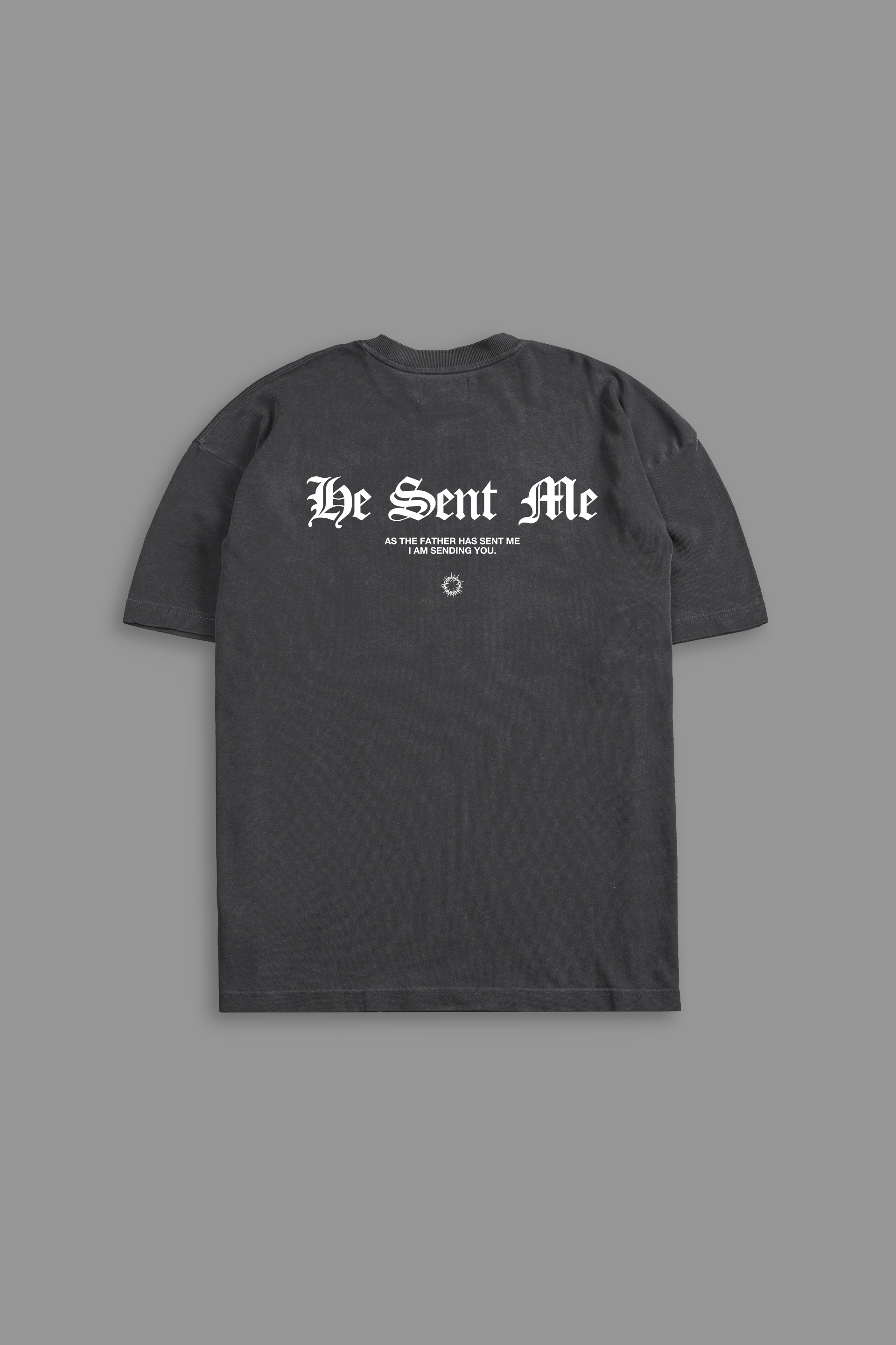 He Sent Me “Cotton” Tee in Grey