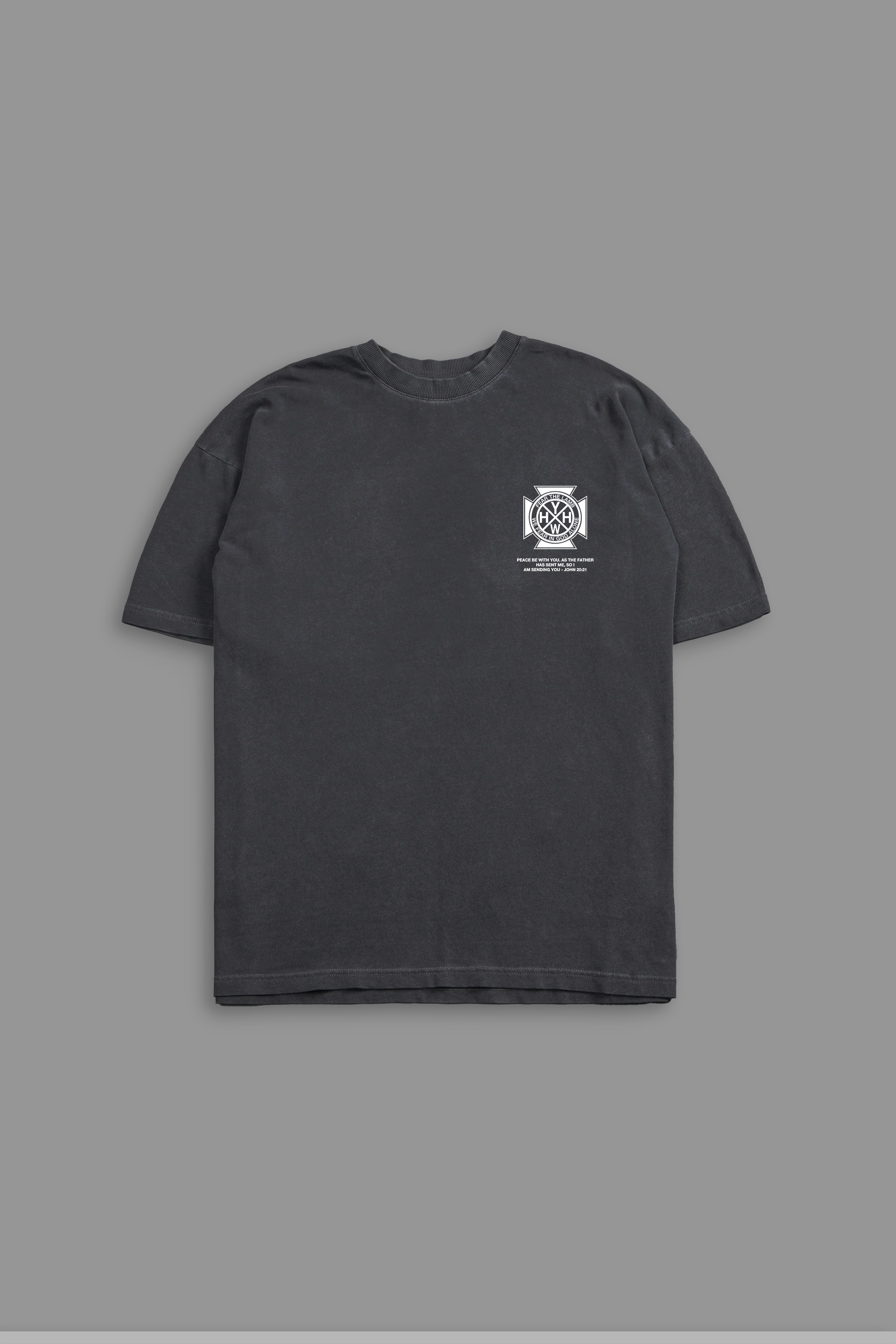 He Sent Me “Cotton” Tee in Grey