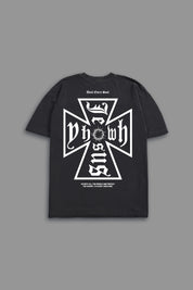 Christ Marked "PREMIUM" Tee in Vintage Black